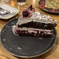 Black forest cake   at Vegan Garden Budapest in Budapest