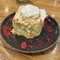 Cream cake  at Vegan Garden Budapest in Budapest