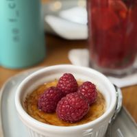 Crème brûlée   at Vegan Garden Budapest in Budapest