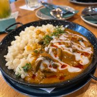 Mushroom paprikash  at Vegan Garden Budapest in Budapest
