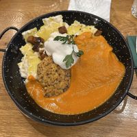 Vegan catfish  at Vegan Garden Budapest in Budapest