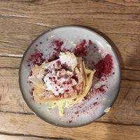 The most delicious dessert I’ve ever had!   at Vegan Garden Budapest in Budapest