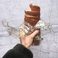 Cinnamon chimney cake from  at Vegan Garden Budapest in Budapest