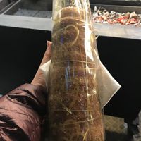 Cinnamon and sugar chimney  at Vegan Garden Budapest in Budapest