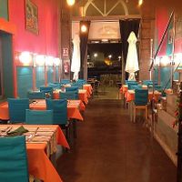 Lovely interior or seating outside  at Tandoori Palace in Lanzarote