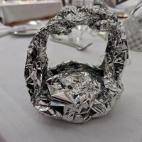 So wurde mir der Rest mitgegeben, da ich nicht die ganze Portion schaffte - liebevoller geht es nicht, oder? at Schlossrestaurant Habsburg  in Habsburg