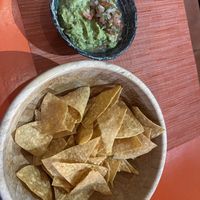 Totopos sin queso  at La Lupe Cantina in Lanzarote