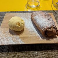 Vegetarian fried caramel dessert (can't remember the name - sorry!) at La Lupe Cantina in Lanzarote