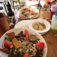 Truely Raw Salad at Passion Cafe Playa den Bossa in Ibiza