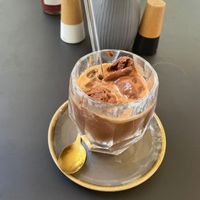 Vegan Affogato  at Findelkind Café in Esslingen