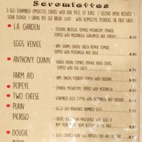 6/27/21 Menu Page 2/4 at L.A. Cafe in Waterford