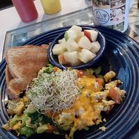 Garden scramble at L.A. Cafe in Waterford
