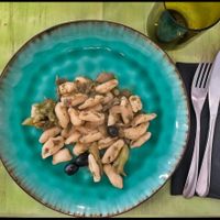 Pasta fatta a mano con verdure di stagione at Magn'etico Osteria Bio & Veg in Borgo San Lorenzo