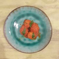 Polpette di cannellini at Magn'etico Osteria Bio & Veg in Borgo San Lorenzo