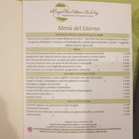 Menù at Magn'etico Osteria Bio & Veg in Borgo San Lorenzo