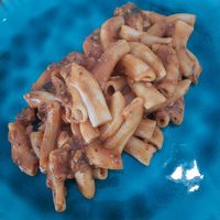 Pasta with very good tomato sauce at Magn'etico Osteria Bio & Veg in Borgo San Lorenzo