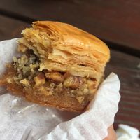 baklava at Bistro Habibi in Prague