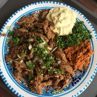 shawarma at Bistro Habibi in Prague