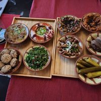 Platter for 2 at Bistro Habibi in Prague