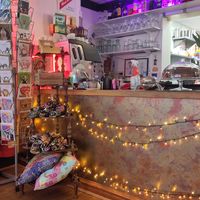 Counter at James' Cafe Bistro in Leicester