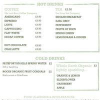Menu 2  at The Green Kitchen in Northwich