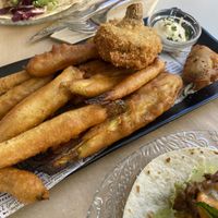 Veggie tempura  at LaMundi in Cordoba