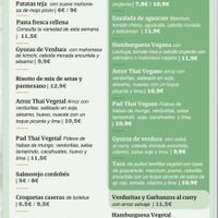 Carta del 2023. Ahora creo que ha cambiado un poco. at LaMundi in Cordoba