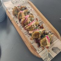 Gyoza at LaMundi in Cordoba