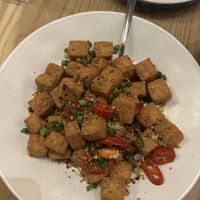 Salt and pepper tofu   at La La Noodle in Las Vegas
