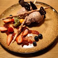 Vegane Schokomousse at Ox&Ehrlich in Lermoos