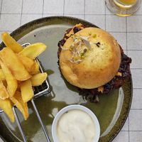 Knuts Burger at Ox&Ehrlich in Lermoos