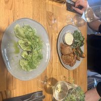 pierogi and shroooooms  at Pierwszy Stopien in Krakow