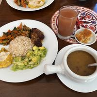 Dish of the day / Plato del día   at Govinda's in Santa Marta