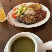 Menu of the day  at Govinda's in Santa Marta
