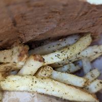 Zatar fries at Falafel Inc - Tysons Corner in Tysons Corner