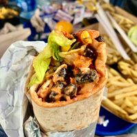 Veggie Wrap at Galactic Grill at Disneyland - Galactic Grill in Anaheim