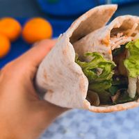 Veggie Wrap  at Disneyland - Galactic Grill in Anaheim