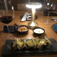 Gyozas with mushrooms   at Kioto in Neiva