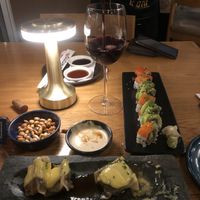 Vegan sushi  at Kioto in Neiva