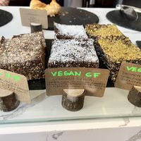 Vegan baked goods  at Amano Café in New York City