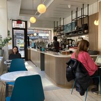 Inside at Amano Café in New York City