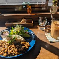 Went for lunch at this small traditional locally run restaurant and we wasn't disappointed. In Japan I am traveling with  two others who eat meat, one who is very fussy. It's been  at Kiranah Spice in Kyoto