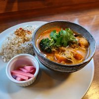 Vegetables curry at Kiranah Spice in Kyoto