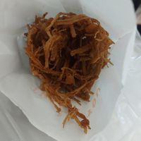 Enoki mushroom at Gugu Shushu - 菇菇薯薯全素炸物店  in Tainan