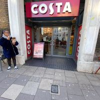 Exterior at Costa Coffee in North London