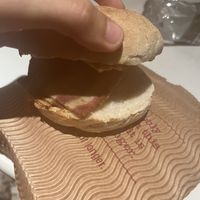 Vegan b’con sandwich   at Costa Coffee in North London