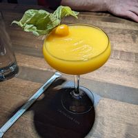 Passion fruit Bellini (amazing) at Cactus Club Cafe - Edmonton Mall in Edmonton