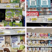 Plant based foods in other isles  at Kort in Sipovo