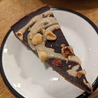 Summer chocolate tart at Wild & The Moon - Ave de Champs Elysées in Paris