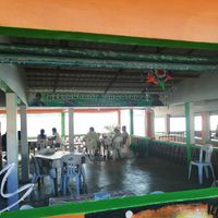 Tables perspective at Restaurante De Tlacotalpan in Tlacotalpan